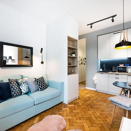 Apartament żelazna Blue Corner Warszawa